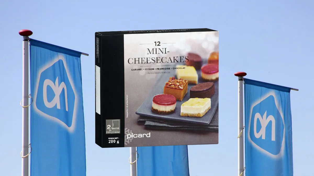 allergenenwaarschuwing mini cheese cakes vlaggen albert heijn