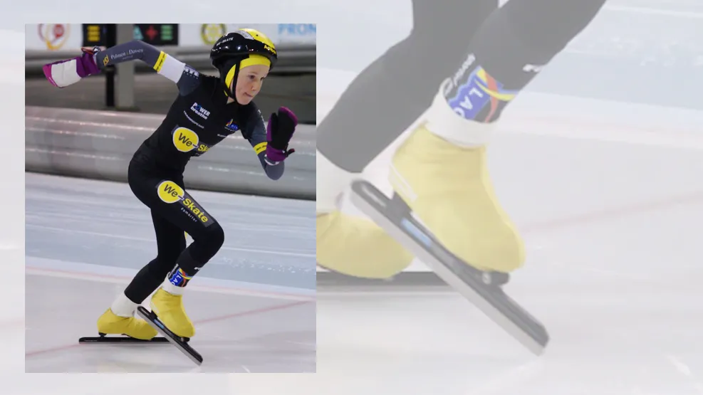 amber feller gewestelijk kampioen