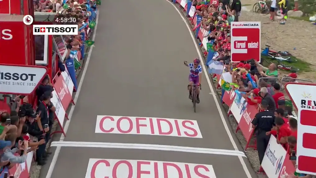 angel madrazo wint etappe 5 vuelta 2019