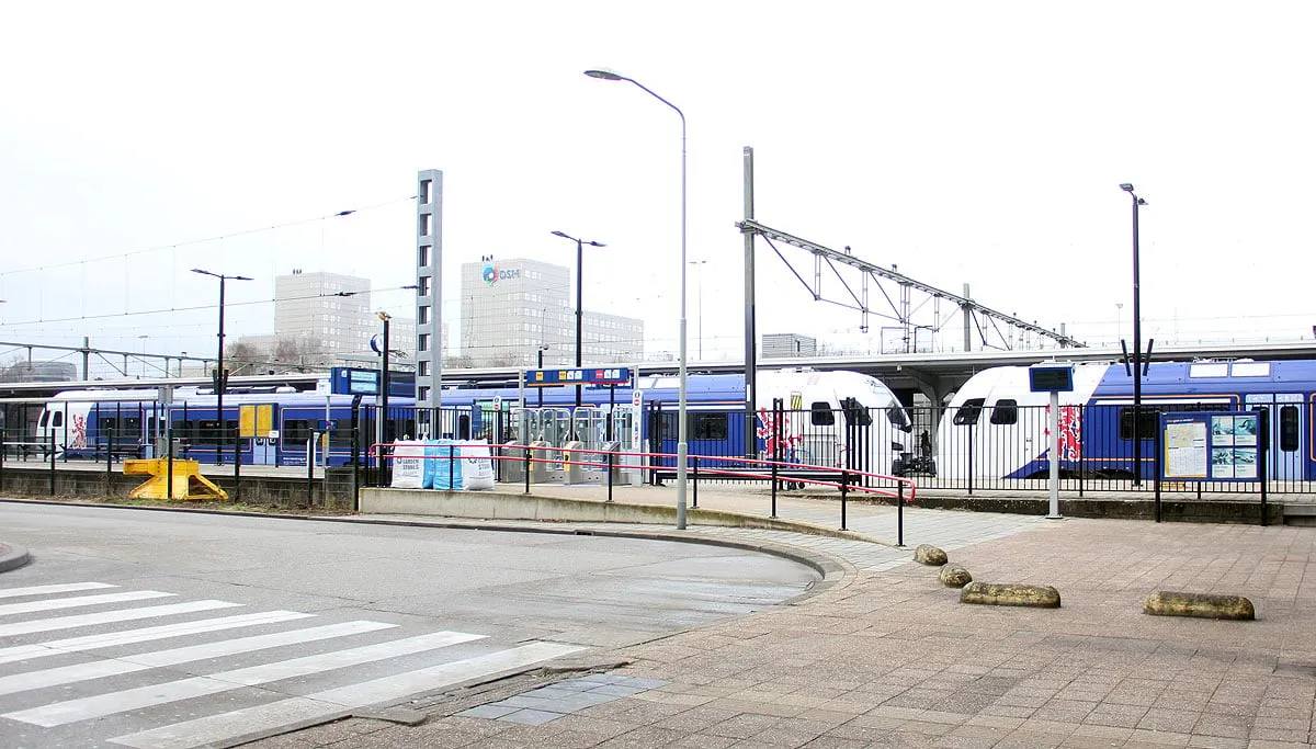 arriva trein arriveert in sittard