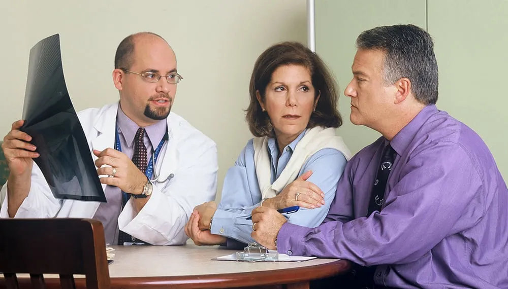 arts koppel rontgenfoto