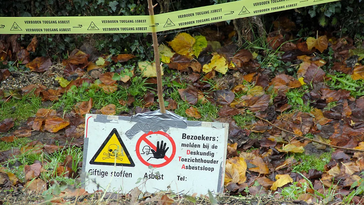 asbest asbestsloop oostelijke schootsvelden sittard