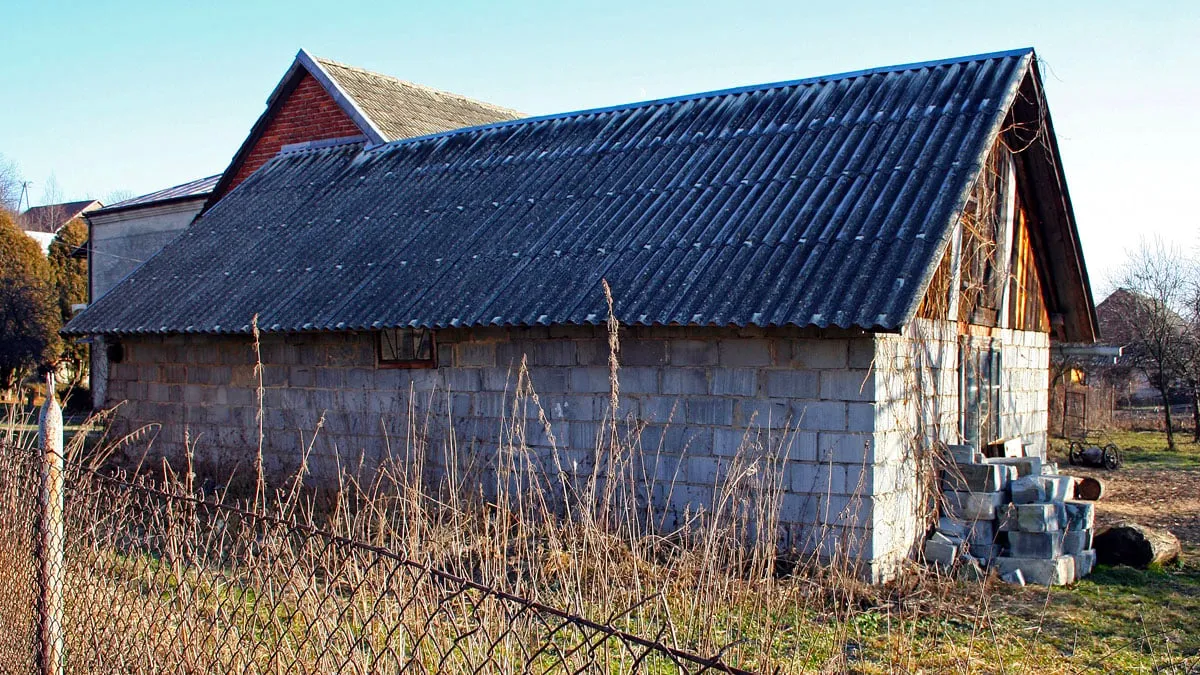asbestdaken bij boeren cc0 public domain