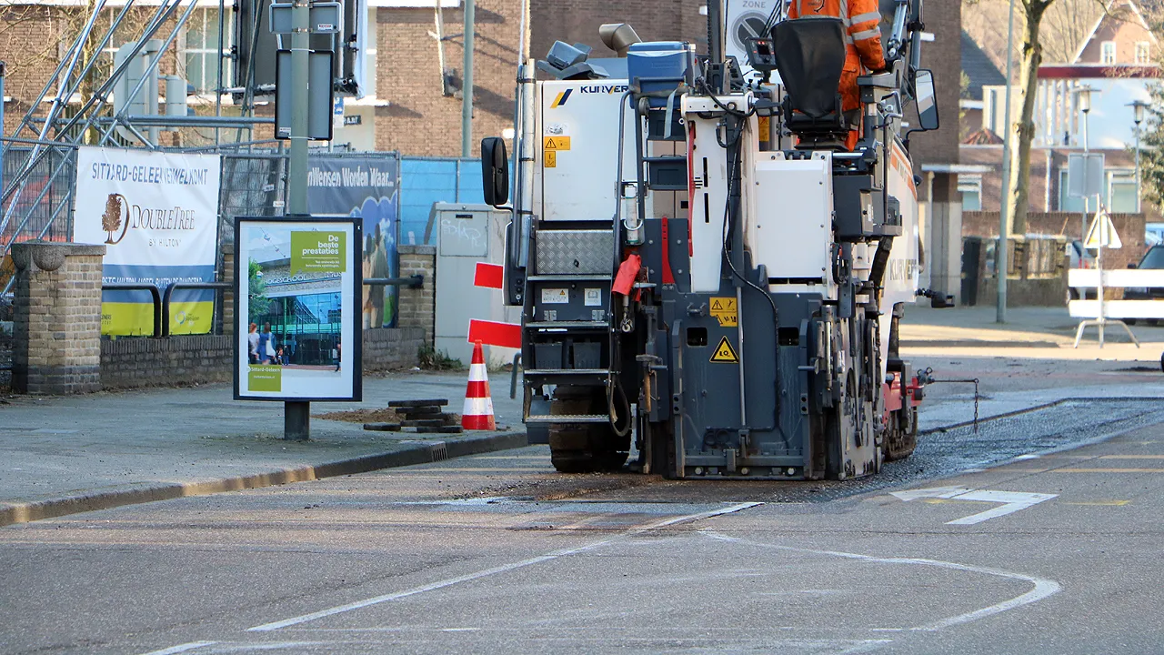 asfaltonderhoud sittard 1 asfaltfrezen