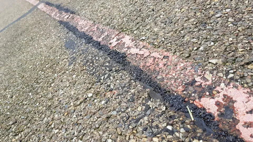 asfaltreparaties wielerbaan geleen