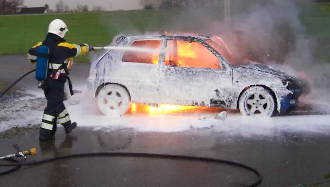 autobrand brandweer ochten neder betuwe