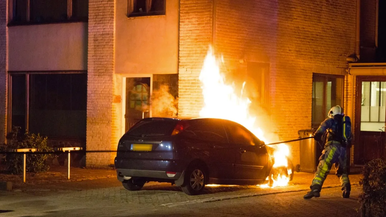 autobrand nusterweg 6 mei 2019 foto bjorn de hoog