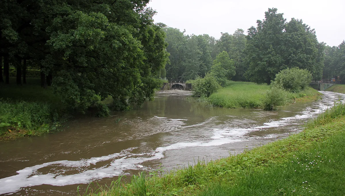 beken stadspark mei 2016 na hevige regen