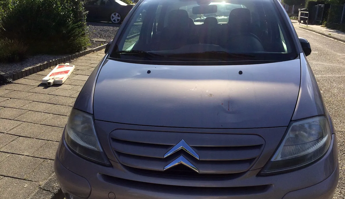 beschadigde citroen daalstraat geleen