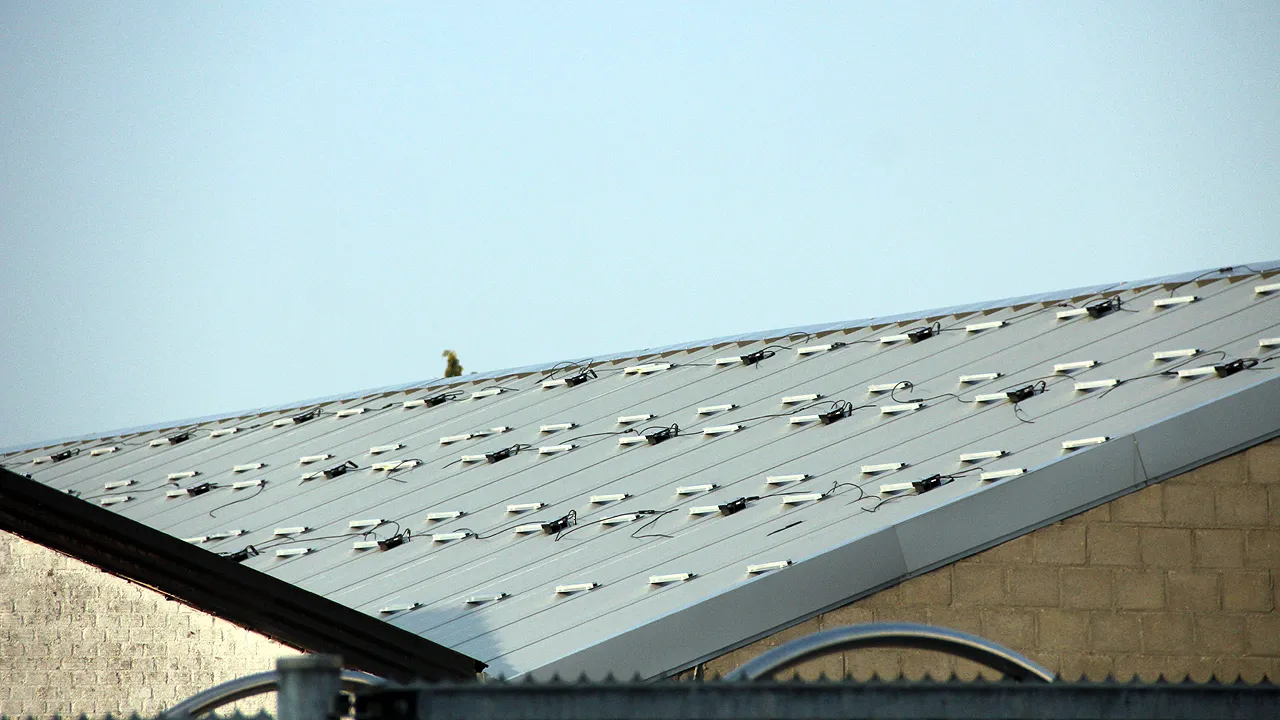 beursgens dak voorbereid voor zonnepanelen