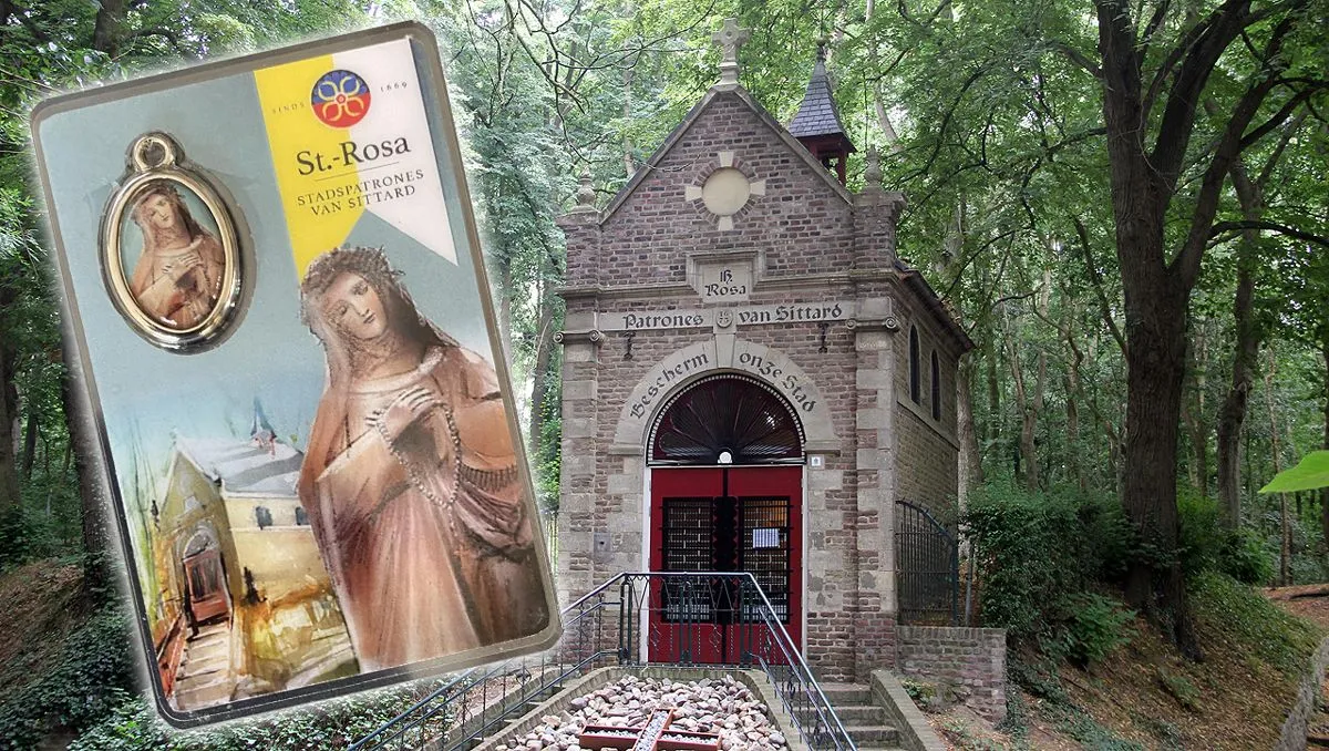 bidkaartje sint rosa amulet sint rosakapel 16 juli 2019