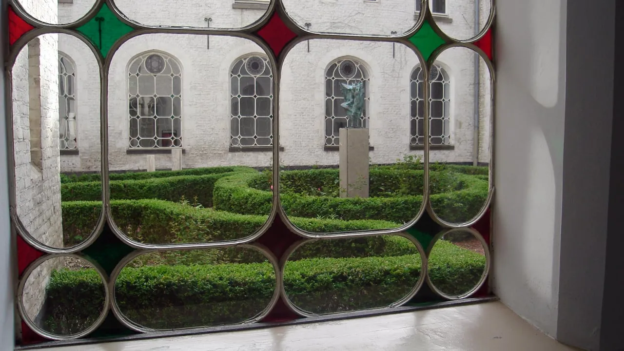 binnenplaats klooster agnetenberg