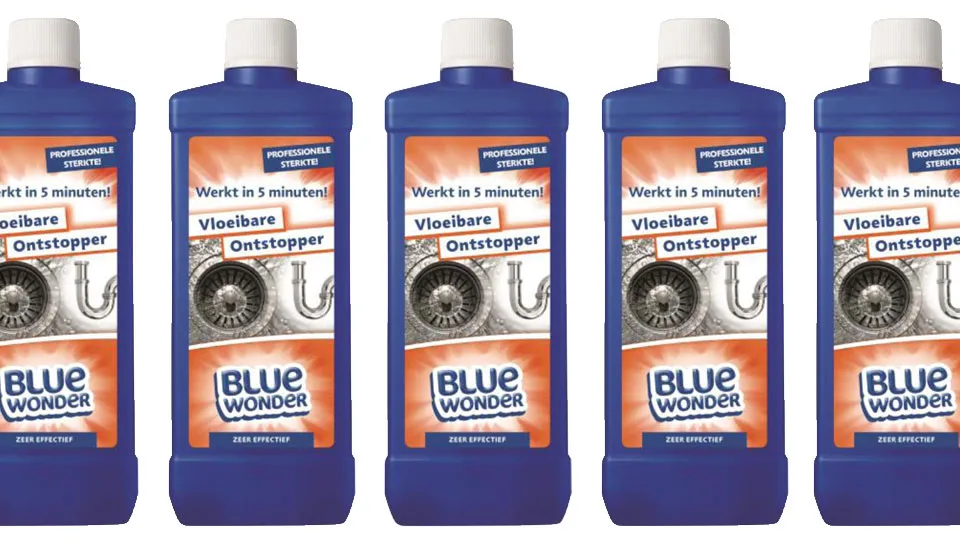 blue wonder ontstopper