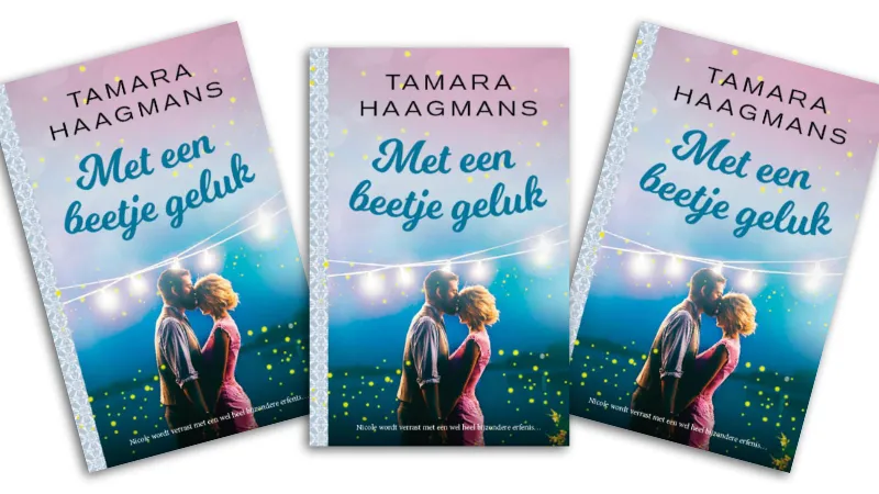 boek met een beetje geluk van tamara haagmans