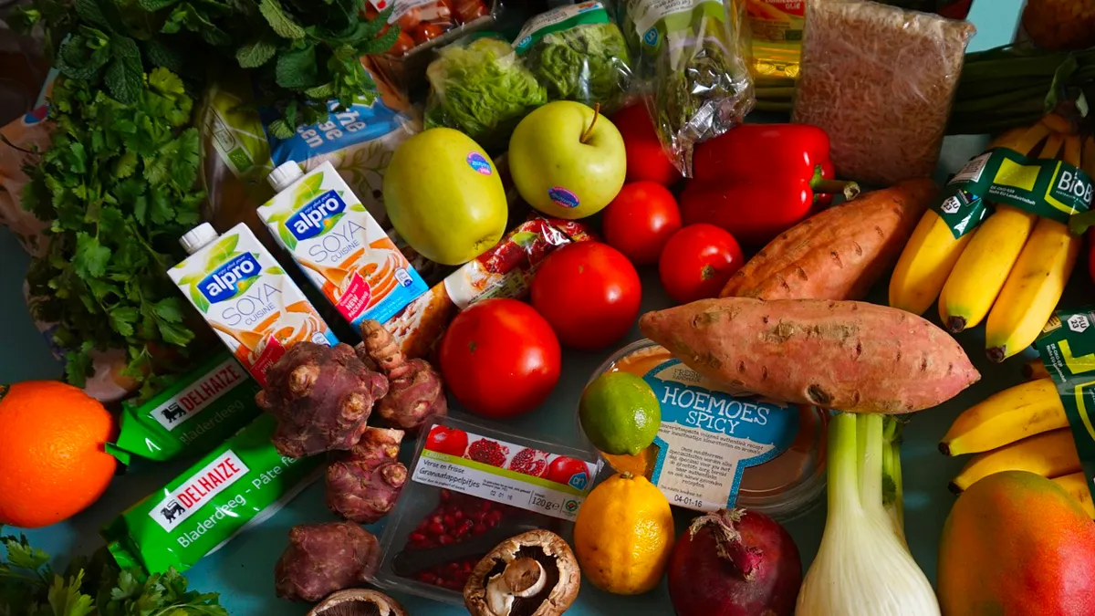 boodschappen groente en fruit