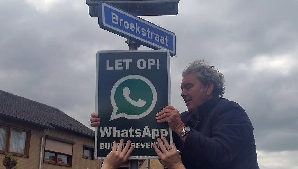 borden whatsapp buurtpreventie geplaatst