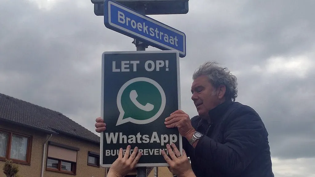 borden whatsapp buurtpreventie geplaatst