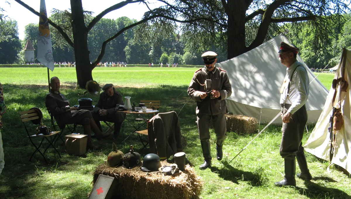 border village re enactment wo i