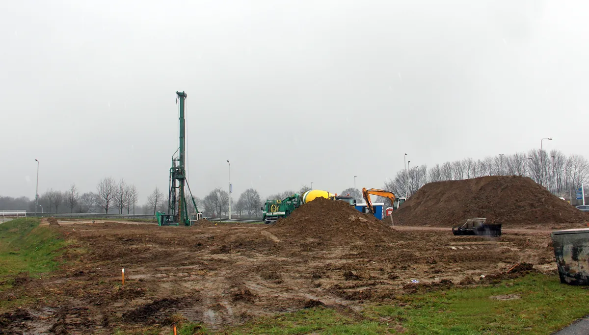 bouw kfc gestart