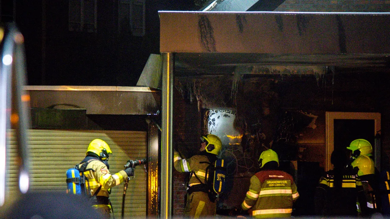 brand garage de katstraat geleen 0 bjorn de hoog