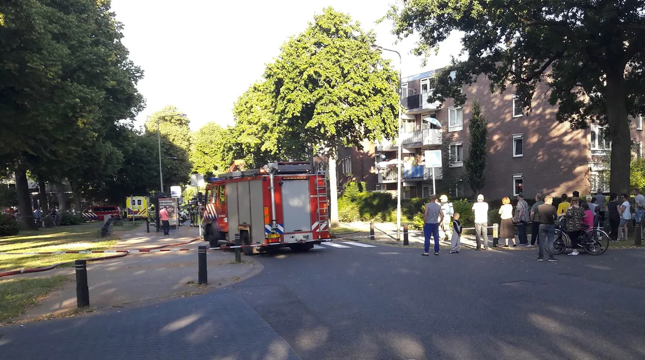 brand in geleen pastoor schoenmaeckersstraat