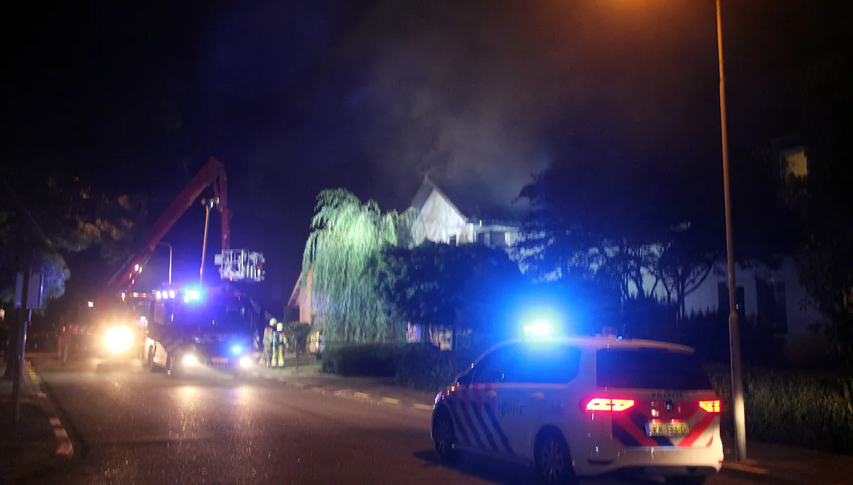 brand jubileumstraat sittard 14 augustus 2018