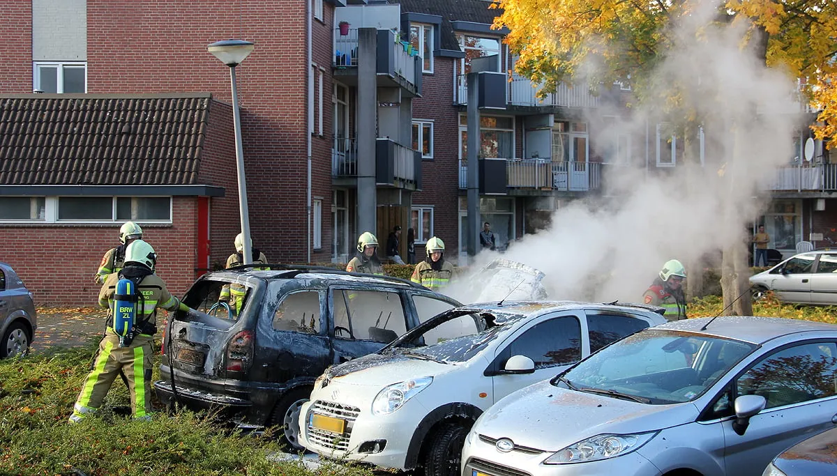 brand personenauto romeinenstraat