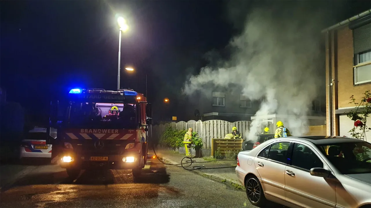 brand roodborststraat sittard foto bjorn de hoog