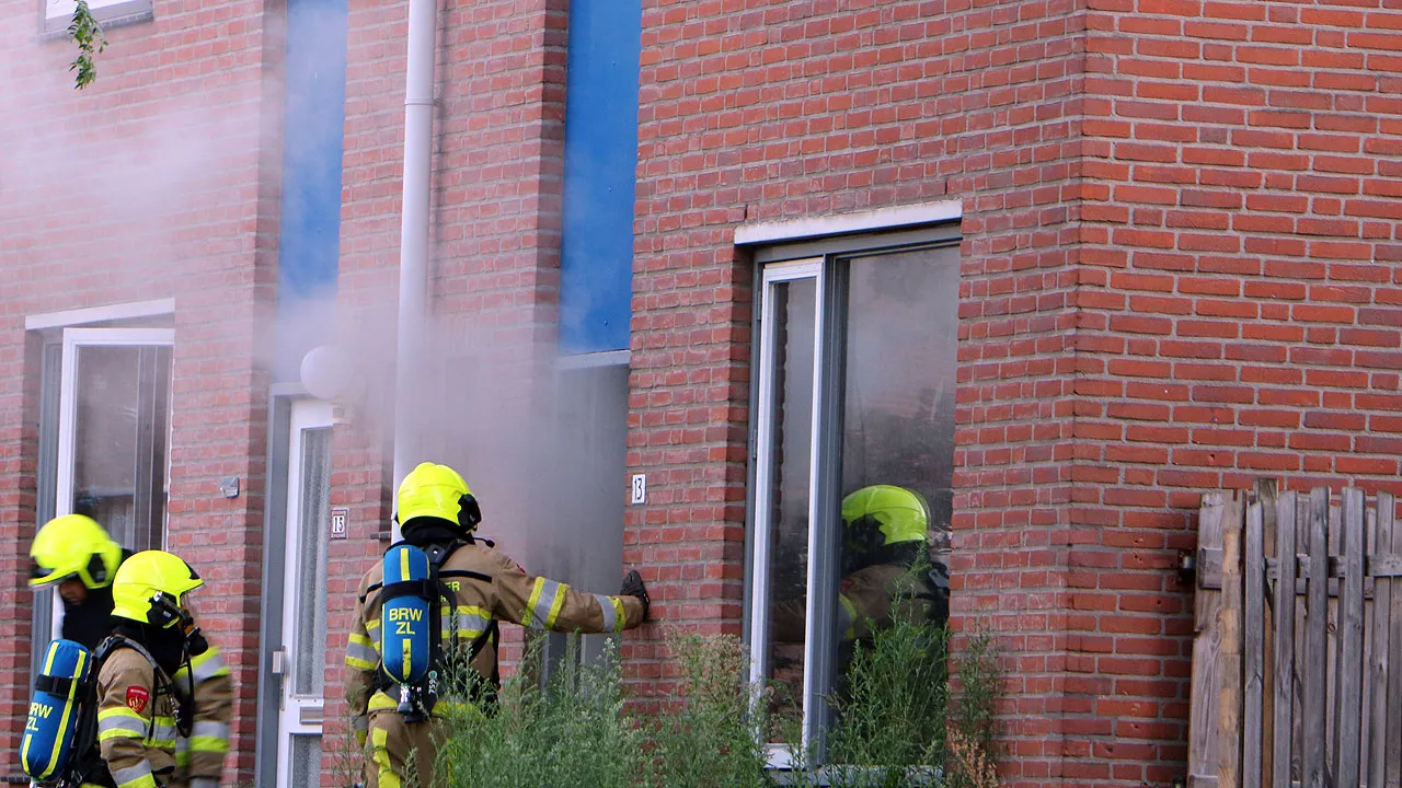 brand woning aan hiemstenrade sittard 20200806