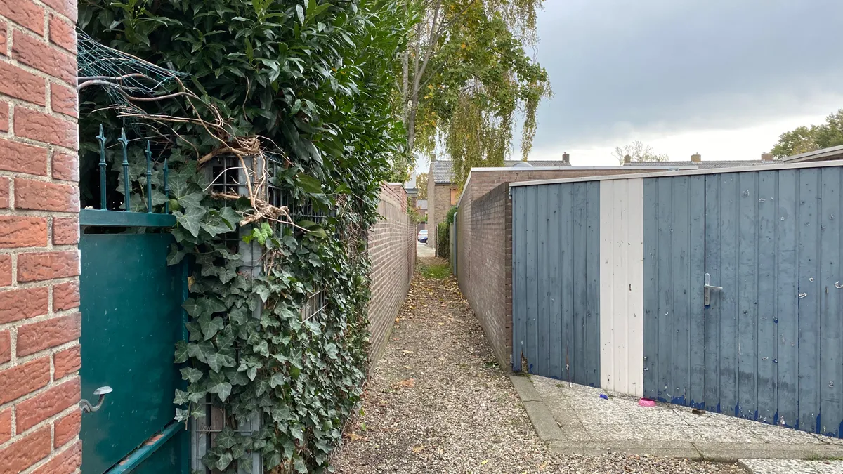 brandgang in de baandert