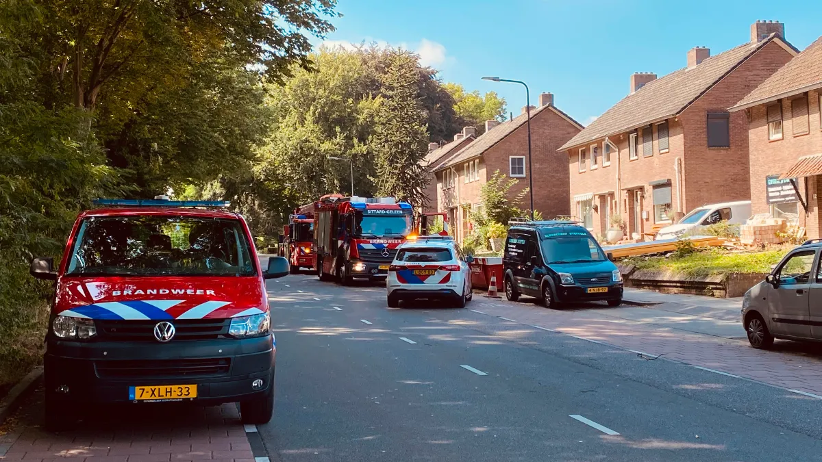 brandje in lupinestraat snel gebust