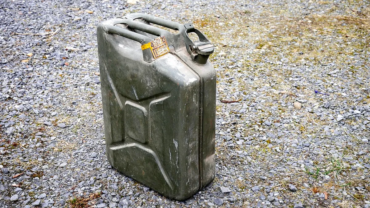 brandstof jerrycan