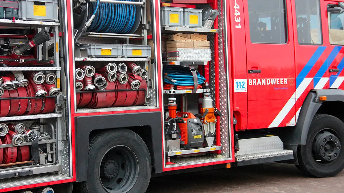 brandweer blusvoertuig