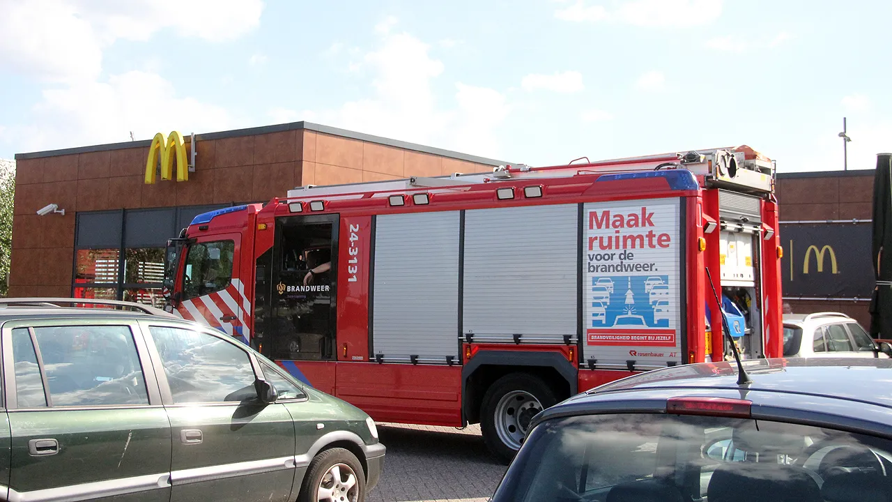 brandweer naar mcdonalds sittard