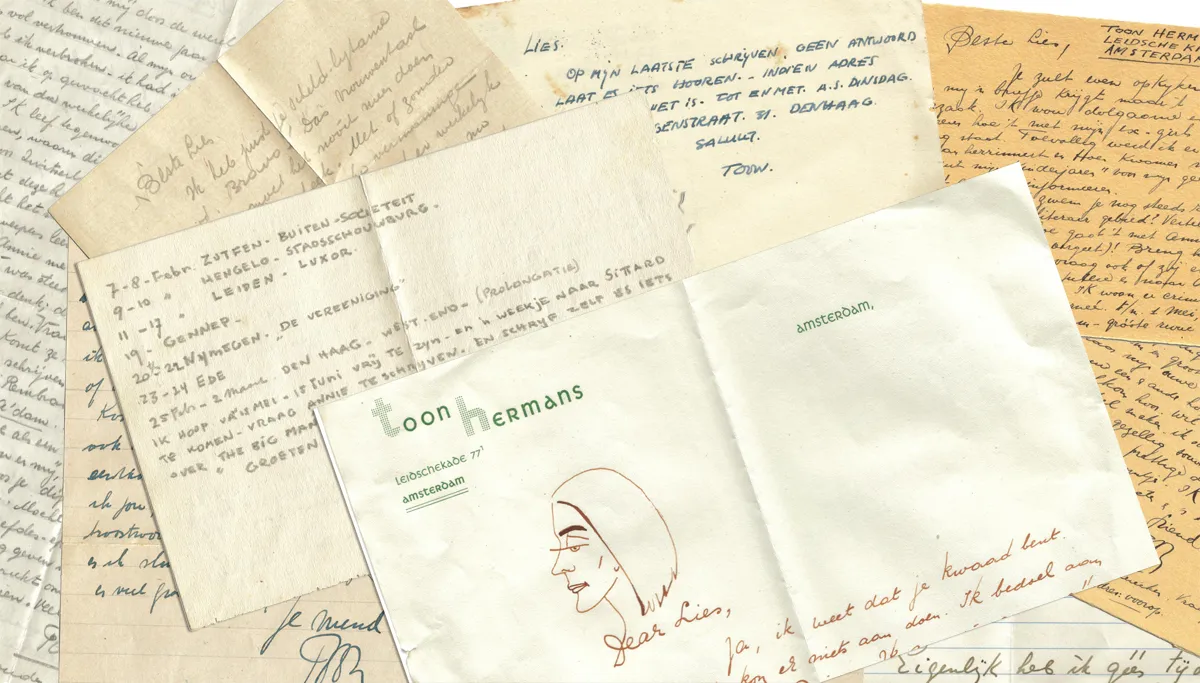 brieven van toon aan lies