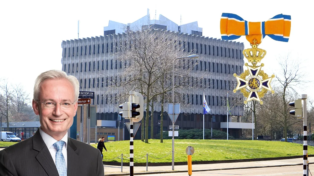 burgemeester hans verheijen lintje stadhuis sittard hub dassenplein