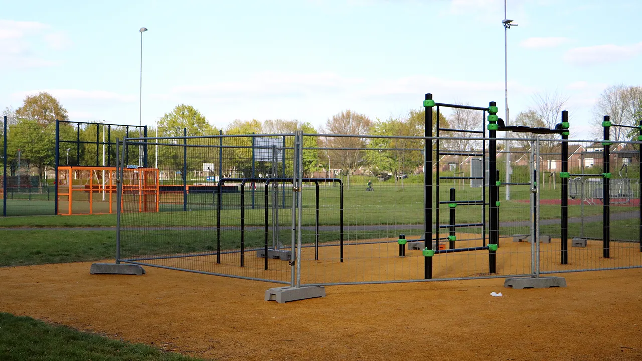 calesthenicsparkje gesloten