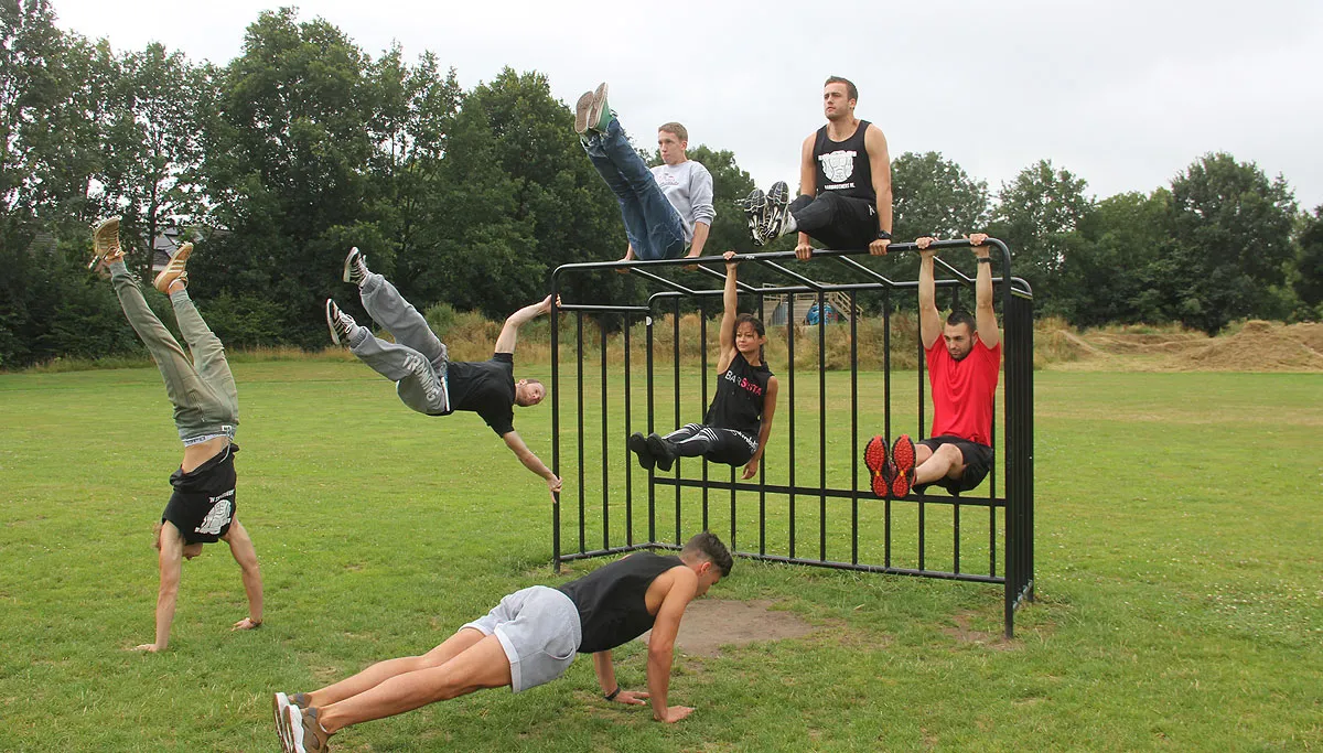 calisthenics op bosspark
