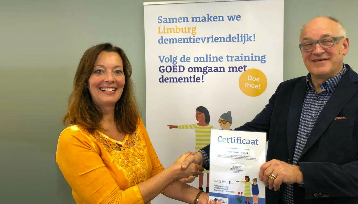 certificaat limburg dementievriendelijk