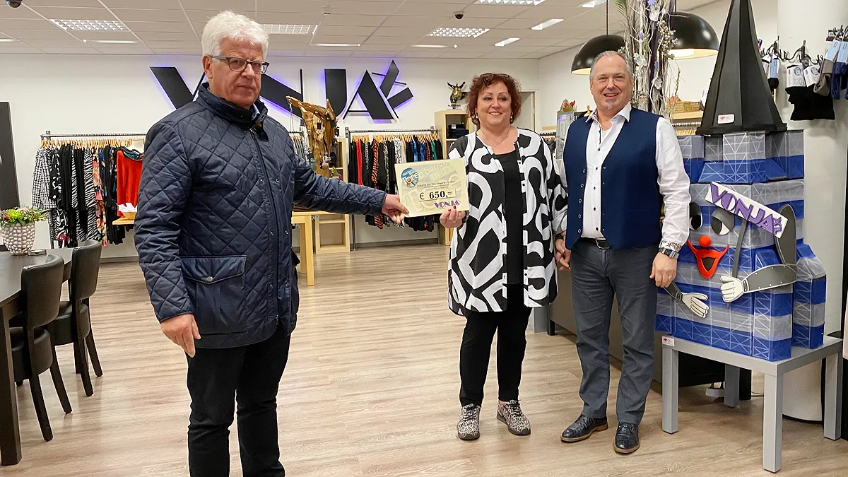 cheque van vonjaxl voor torencomite