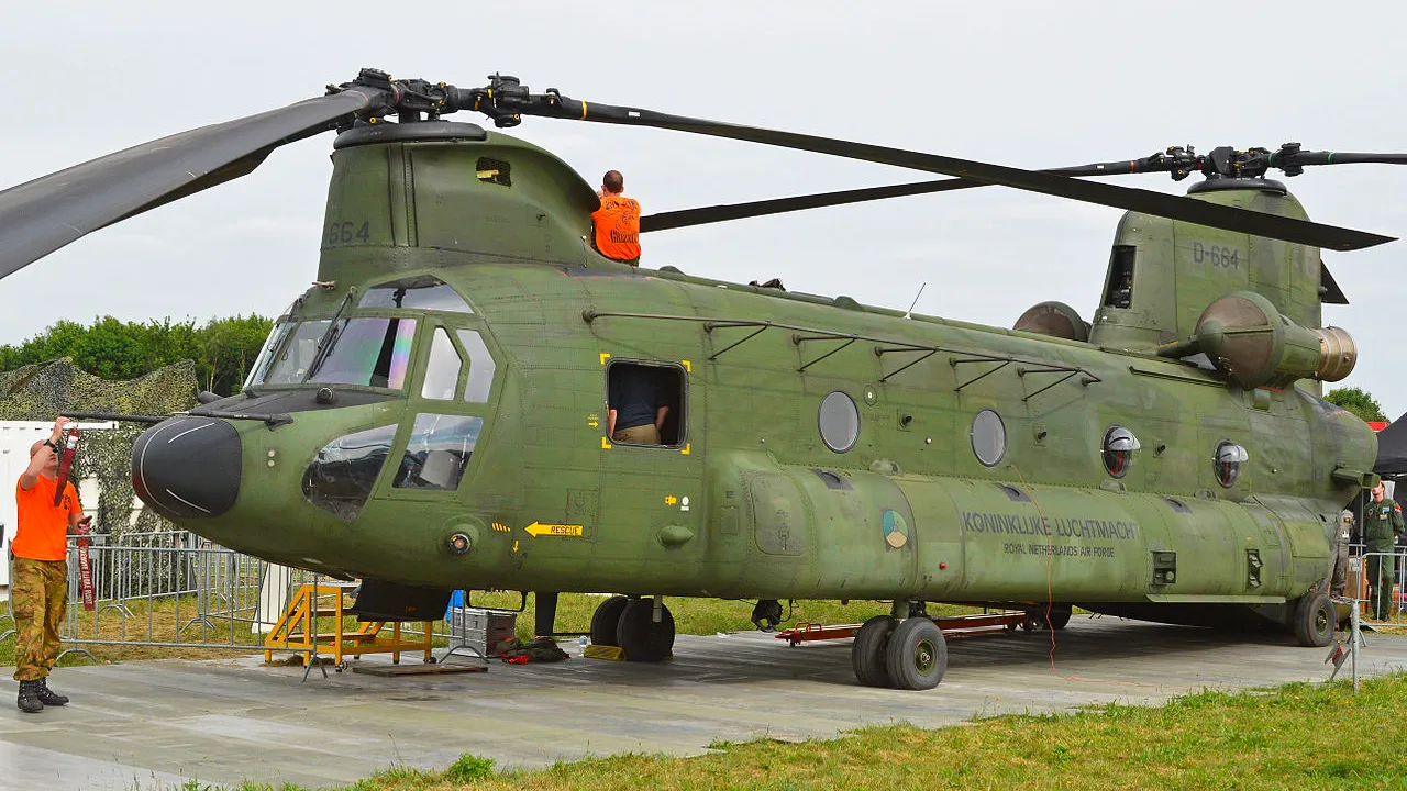 chinook helikopter