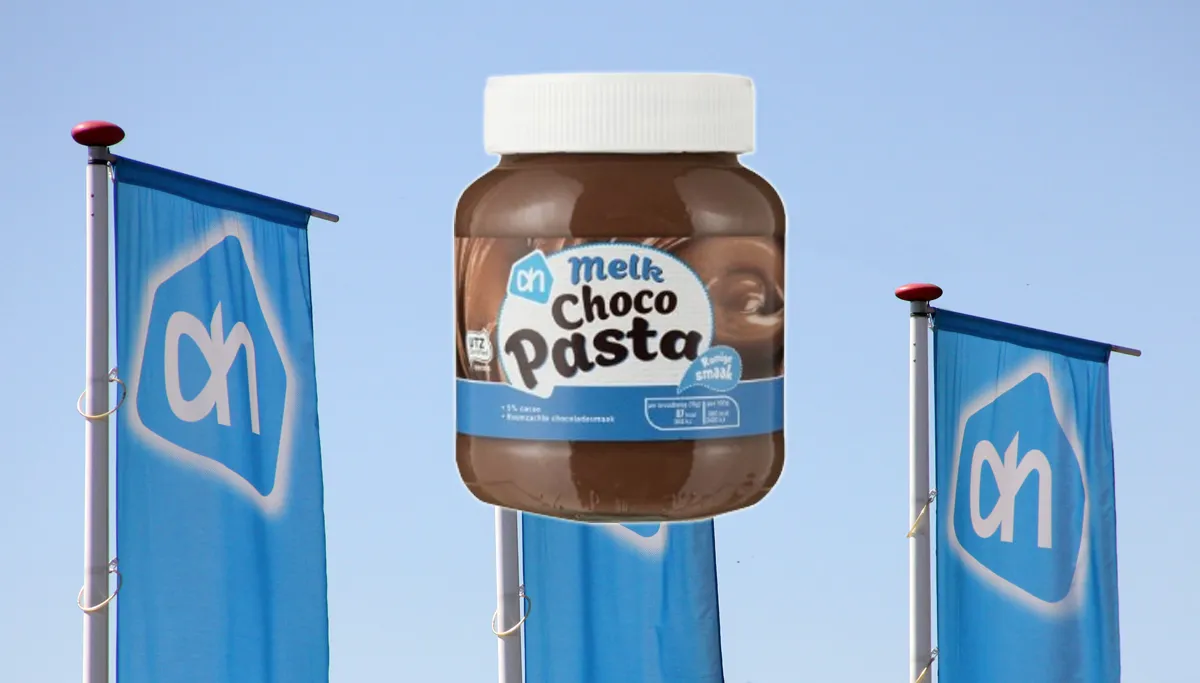 chocopasta ah vlaggen albert heijn ah