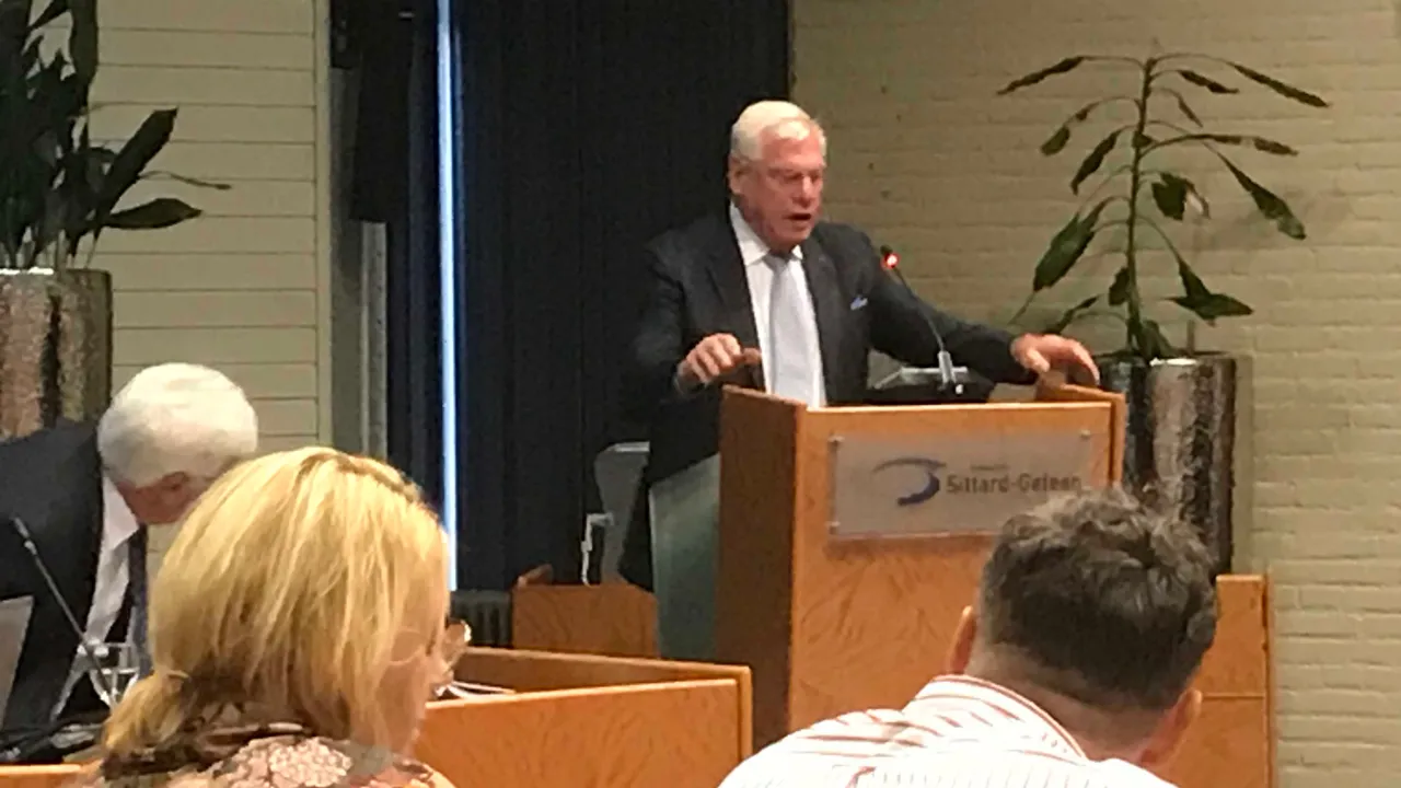 chris rutten aan het woord tijdens de presentatie 16 september 2019