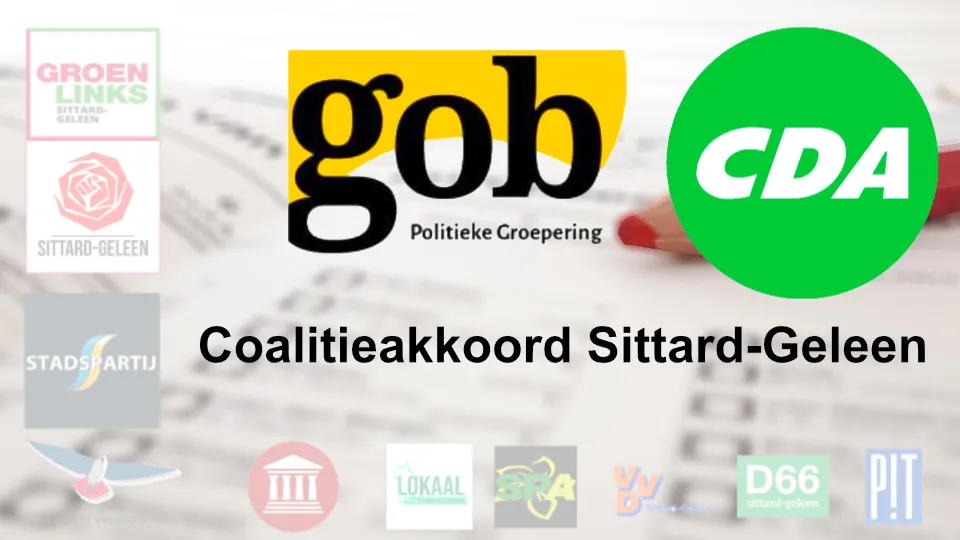 coalitieakkoord sittard geleen gob en cda