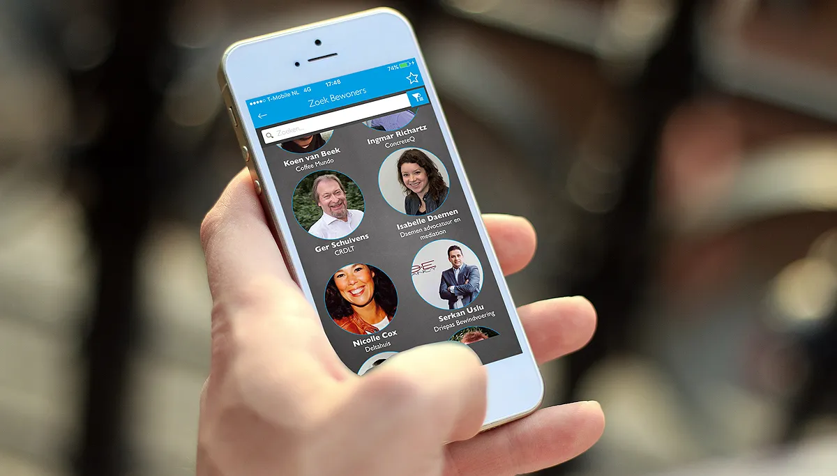 communitypage de werkplaats app