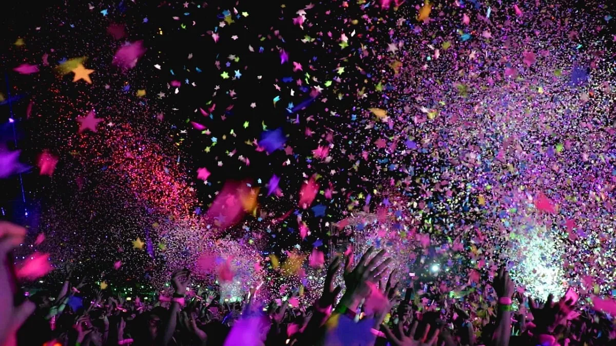 confetti bij concert cc0 via pixabayjpg