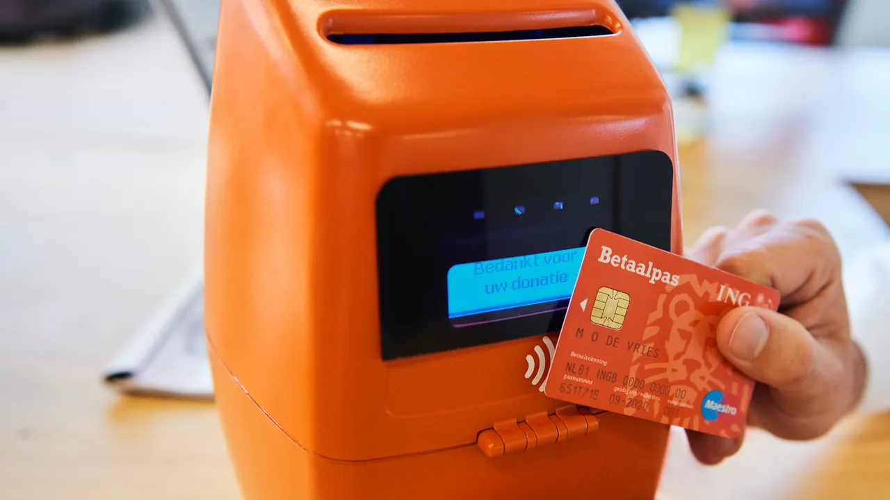 contactloos betalen pincollecte