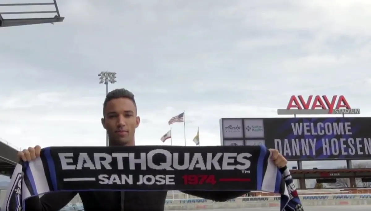 danny hoesen naar san jose earthquakes