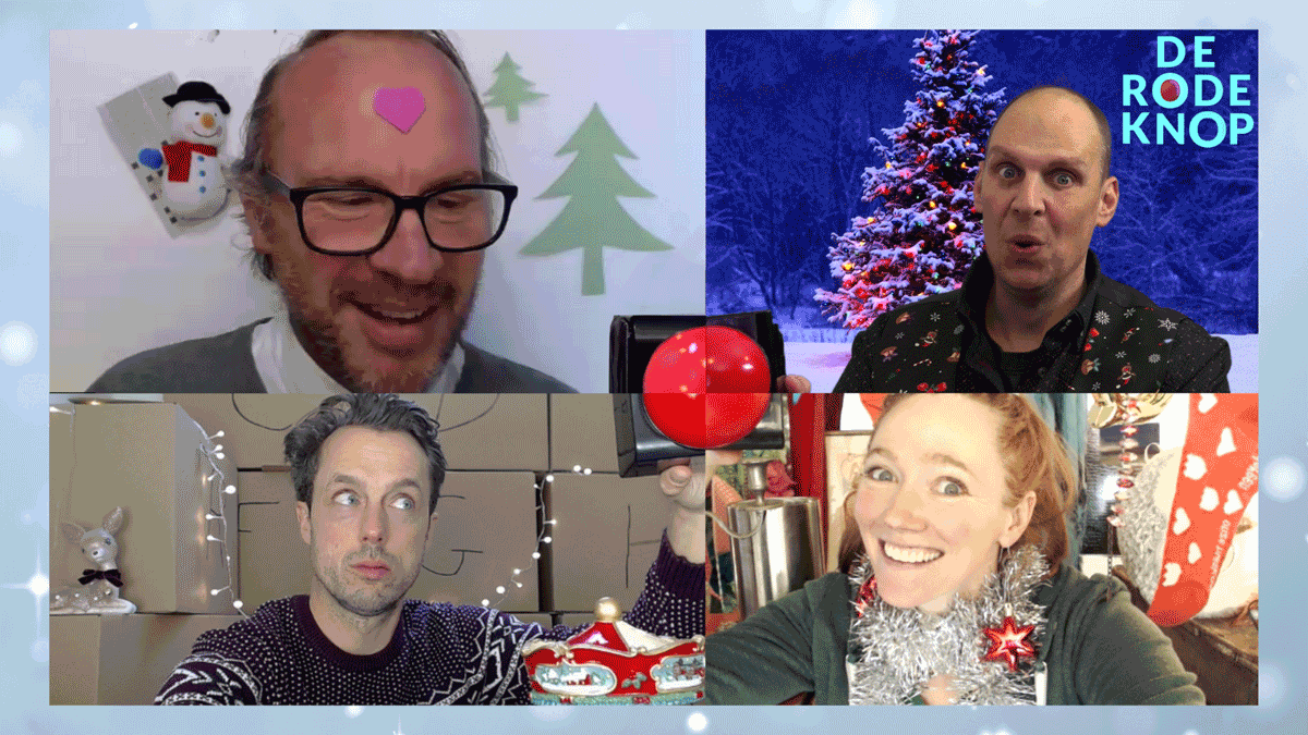 de rode knop foto 16x9