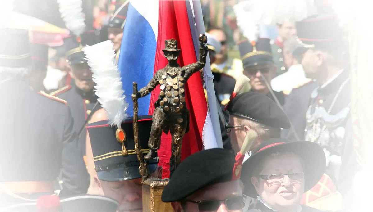 den um temidden van schutters schutterij ols bewerkt